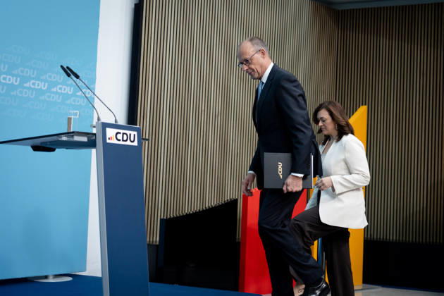 Berlin, Konrad-Adenauer-Haus, CDU Berlin, Konrad-Adenauer-Haus, CDU, Präsidiumsklausurtagung, Bundesvorstandssitzung, Friedrich Merz, Bundeskanzler, Generalsekretärin, CDU, Franziska Hoppermann Berlin Berlin GER