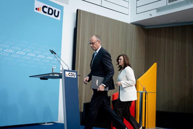 Berlin, Konrad-Adenauer-Haus, CDU Berlin, Konrad-Adenauer-Haus, CDU, Präsidiumsklausurtagung, Bundesvorstandssitzung, Friedrich Merz, Bundeskanzler, Generalsekretärin, CDU, Franziska Hoppermann Berlin Berlin GER