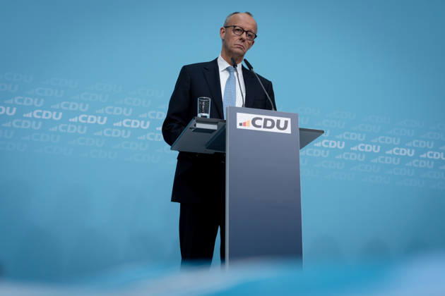 Berlin, Konrad-Adenauer-Haus, CDU Berlin, Konrad-Adenauer-Haus, CDU, Präsidiumsklausurtagung, Bundesvorstandssitzung, Friedrich Merz, Bundeskanzler Berlin Berlin GER