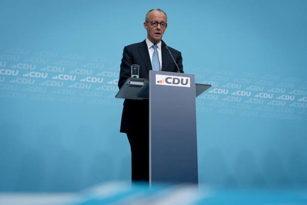 Berlin, Konrad-Adenauer-Haus, CDU Berlin, Konrad-Adenauer-Haus, CDU, Präsidiumsklausurtagung, Bundesvorstandssitzung, Friedrich Merz, Bundeskanzler Berlin Berlin GER