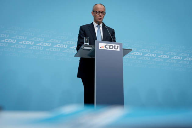 Berlin, Konrad-Adenauer-Haus, CDU Berlin, Konrad-Adenauer-Haus, CDU, Präsidiumsklausurtagung, Bundesvorstandssitzung, Friedrich Merz, Bundeskanzler Berlin Berlin GER