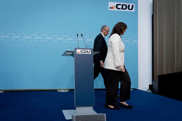 Berlin, Konrad-Adenauer-Haus, CDU Berlin, Konrad-Adenauer-Haus, CDU, Präsidiumsklausurtagung, Bundesvorstandssitzung, Friedrich Merz, Bundeskanzler, Generalsekretärin, CDU, Franziska Hoppermann Berlin Berlin GER