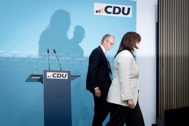 Berlin, Konrad-Adenauer-Haus, CDU Berlin, Konrad-Adenauer-Haus, CDU, Präsidiumsklausurtagung, Bundesvorstandssitzung, Friedrich Merz, Bundeskanzler, Generalsekretärin, CDU, Franziska Hoppermann Berlin Berlin GER