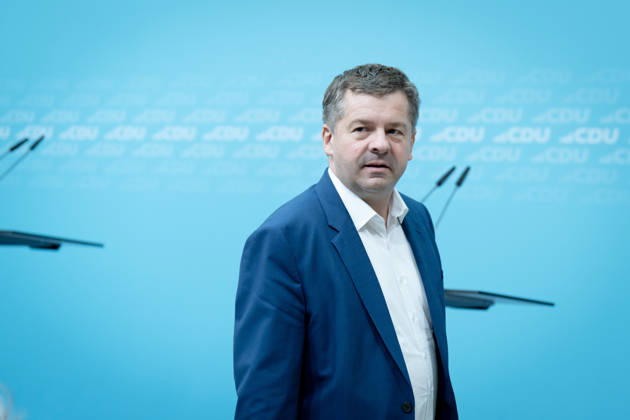 Berlin, Konrad-Adenauer-Haus, CDU Berlin, Konrad-Adenauer-Haus, CDU, Präsidiumsklausurtagung, Bundesvorstandssitzung , Sven Schulze, Mitglied des Präsidiums Berlin Berlin GER