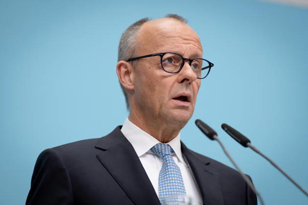 Berlin, Konrad-Adenauer-Haus, CDU Berlin, Konrad-Adenauer-Haus, CDU, Präsidiumsklausurtagung, Bundesvorstandssitzung, Friedrich Merz, Bundeskanzler Berlin Berlin GER