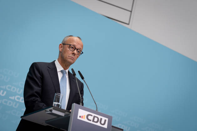 Berlin, Konrad-Adenauer-Haus, CDU Berlin, Konrad-Adenauer-Haus, CDU, Präsidiumsklausurtagung, Bundesvorstandssitzung, Friedrich Merz, Bundeskanzler, Generalsekretärin, CDU, Franziska Hoppermann Berlin Berlin GER