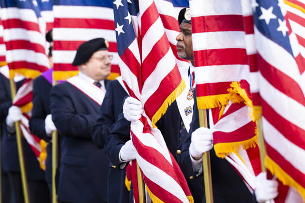 Columbus Day UNITED STATES - OCTOBER 12: Members of the Knights of Columbus Honor America Corps line up for their procession for the Columbus Day event at the Columbus Memorial outside Union Station in Washington on Monday, October 12, 2026. (Bill Clark CQ Roll Call) Washington DC United States EDITORIAL USE ONLY Copyright: x 2026xCQxRollxCallx BillxClarkx rollcallpix173195