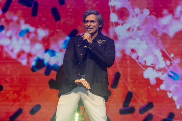 Carlos Baute Performs at the Hispanic Heritage Festival in Madrid Singer Carlos Baute during a performance in the Plaza de Espana on October 12, 2026, in Madrid, Spain. This concert is part of the cultural program organized by the Community of Madrid to celebrate the 2026 Hispanic Heritage Festival. OCTOBER 12, 2026 Madrid, Spain  Copyright: xRicardoxRubiox 7841473