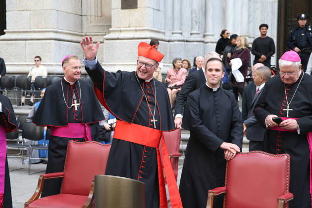 October 12, 2026, New York, New York, USA: Cardinal TIMOTHY DOLAN was present.The 82nd Annual Columbus Day Parade in New York City New York USA - ZUMAh16_ 20261012_zaf_h16_113 Copyright: xDanxHerrickx