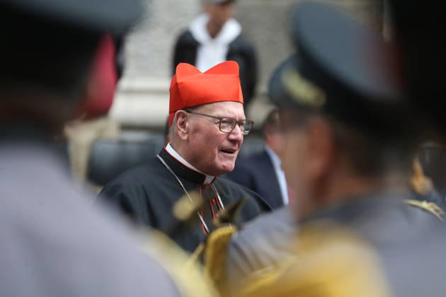 October 12, 2026, New York, New York, USA: Cardinal TIMOTHY DOLAN was present.The 82nd Annual Columbus Day Parade in New York City New York USA - ZUMAh16_ 20261012_zaf_h16_117 Copyright: xDanxHerrickx