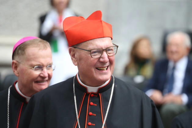 October 12, 2026, New York, New York, USA: Cardinal TIMOTHY DOLAN was present.The 82nd Annual Columbus Day Parade in New York City New York USA - ZUMAh16_ 20261012_zaf_h16_116 Copyright: xDanxHerrickx
