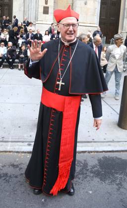 October 12, 2026, New York, New York, USA: Cardinal TIMOTHY DOLAN seen outside of St. Patrick s Cathedral during the 2026 Columbus Day Parade celebrating Italian-American heritage on 5th Avenue. New York USA  - ZUMAk03_ 20261012_zaf_k03_057 Copyright: xNancyxKaszermanx
