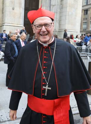 October 12, 2026, New York, New York, USA: Cardinal TIMOTHY DOLAN seen outside of St. Patrick s Cathedral during the 2026 Columbus Day Parade celebrating Italian-American heritage on 5th Avenue. New York USA  - ZUMAk03_ 20261012_zaf_k03_053 Copyright: xNancyxKaszermanx