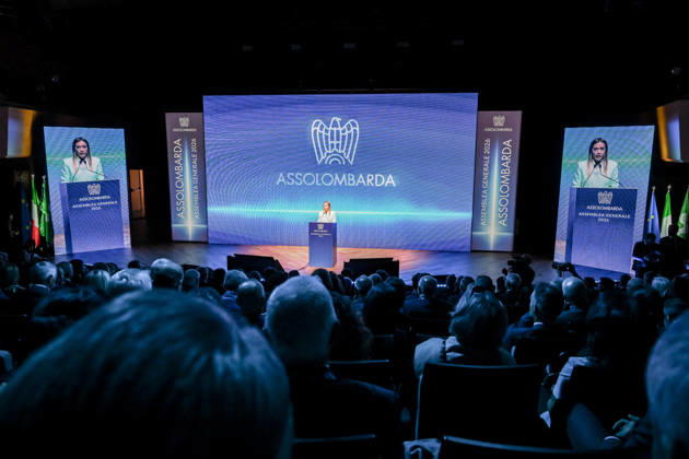 October 12, 2026, Milan, Mi, Italy: Prime Minister Giorgia Meloni speaks at the Assolombarda 2026 General Assembly, Milan, 12 10 2026 Milan Italy  - ZUMAa289 20261012_zia_a289_136 Copyright: xAgf NicolaxMarfisix