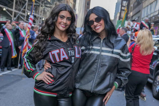 October 12, 2026, New York, New York, USA: Italian Pride at the 82nd annual Columbus Day Parade as it.made its way up Fifth Avenue bringing the excitement and spirit of Italian.American heritage to NYC. Floats, marching bands, italian music.and thousands of spectators celebrated the history, culture and.contributions of Italian Americans. New York USA  - ZUMAh156 20261012_znp_h156_005 Copyright: xMiloxHessx