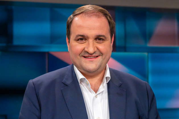Hart aber Fair aus Köln am 12. Oktober 2026. Im Bild der Minister für Bundes- und Europaangelegenheiten, Internationales sowie Medien des Landes Nordrhein-Westfalen, Nathanael Liminski, CDU. Bärbel Bas ist als Arbeitsministerin und SPD-Vorsitzende zurückgetreten. Wurde sie Unmenschlich behandelt? Die politische Mitte in Deutschland wird leer. CDU und SPD kämpfen um ihr Überleben. Die AfD greift in einzelnen Bundesländern nach der Macht. Die Klamroths Gäste diskutierten kontrovers über die Zukunft Deutschlands. Köln Nordrhein-Westfalen Deutschland