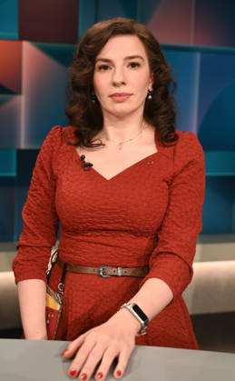Publizistin und Buchautorin Marina Weisband zu Gast in der ARD Talkshow Hart aber Fair mit dem Thema Starke Ränder, schwache Mitte: Bleibt das jetzt so?