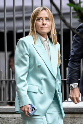 October 12, 2026, Milan, Italy: Prime Minister GIORGIA MELONI during the Assolombarda 2026 General Assembly, Milan. Assolombarda is regional association representing companies in the Metropolitan City of Milan and the provinces for discussions on the future of industry and growth. Milan Italy  - ZUMAa289 20261012_zia_a289_049 Copyright: xAgf NicolaxMarfisix