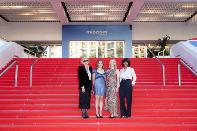MIPCOM - Honey Premiere Jennifer Ebell, Sally Woodward Gentle, Ann Skelly and Emma Moran attend the premiere of the film Honey during Cannes Mipcom 2026 in Cannes, France on October 12, 2026. Photo by Shootpix ABACAPRESS.COM Cannes France  Copyright: xShootpix ABACAx