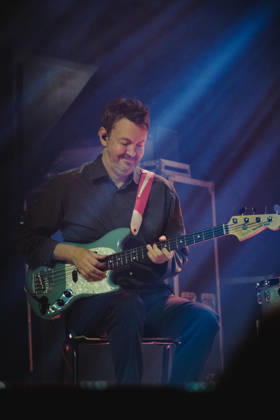Starsailor live in Bern, Switzerland Bern, Switzerland. 12th, October 2026. The English band Starsailor performs a live concert at Bierhubeli in Bern. Here bass player James Stelfox is seen live on stage. Switzerland, Bern, Bierhübeli  Copyright: xGonzalesxPhoto TilmanxJentzschx