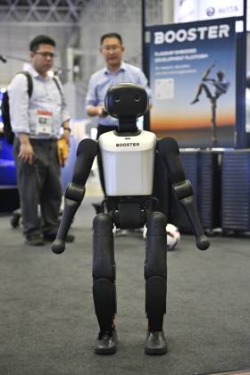 Japan showcases emerging technologies at CEATEC 2026 CHIBA, JAPAN - OCTOBER 13: A robot is displayed during CEATEC 2026 at Makuhari Messe in Chiba, Japan, October 13, 2026. The exhibition brings together technology companies, startups and research institutions presenting innovations for industrial and societal applications. David Mareuil Anadolu Chiba Japan. Editorial use only. Please get in touch for any other usage.  Copyright: x2026xAnadoluxDavidxMareuilx