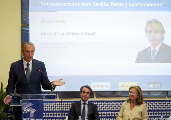 Gaesco Forum on Key Infrastructure for the City Held in Seville Former Minister of Public Works, Ínigo de la Serna, speaks at the Gaesco Forum October 13, 2026, in Seville, Andalusia, Spain October 13, 2026 Seville, Andalusia, Spain Seville, Andalusia, Spain Spain Copyright: xGogoxLobatox 7842115