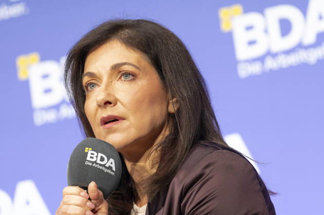 Katherina Reiche besucht Arbeitgebertag 2026 EUR, Deutschland, Berlin, 13.10.2026: Bundesministerin Katherina Reiche (CDU) auf dem Arbeitgebertag 2026 der Bundesvereinigung der Deutschen Arbeitgeberverbände.