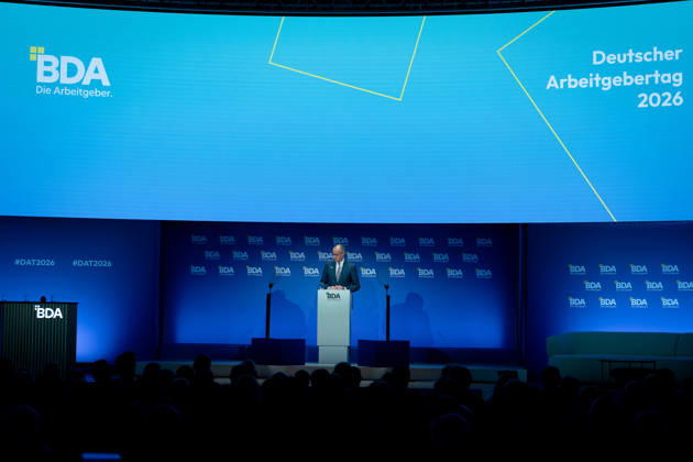 Deutschen Arbeitgebertag, bcc, Berlin Congress Center Deutschen Arbeitgebertag, bcc, Berlin Congress Center, Friedrich Merz, Bundeskanzler Berlin Berlin GER