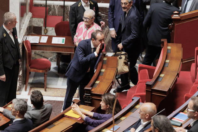 October 13, 2026: PRIME MINISTER So bastien LECORNU during a question and answer session with the government at the National Assembly in Paris, on October 13, 2026.  - ZUMAs287 20261013_zip_s287_028 Copyright: xSadakxSouicix