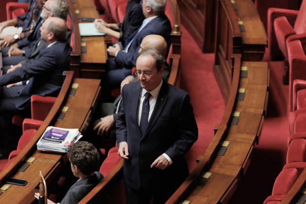 October 13, 2026: Francois Hollande during a question and answer session with the government at the National Assembly in Paris, on October 13, 2026.  - ZUMAs287 20261013_zip_s287_030 Copyright: xSadakxSouicix