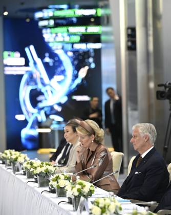 State Visit of King Philippe and Queen Mathilde to Kazakhstan (Day 3) ASTANA, KAZAKHSTAN - OCTOBER 13 : State Visit of King Philippe and Queen Mathilde to Kazakhstan (Day 3) - Visit of Alem.AI (International center for artificial intelligence). Private meeting with KZ & BE rector s and Kassym-Jomart Tokaïev (President of Kazakhstan) on October 13, 2026 in Astana, Kazakhstan, 13 10 2026 Astana Kazakhstan  Copyright: xDidierxLebrunx