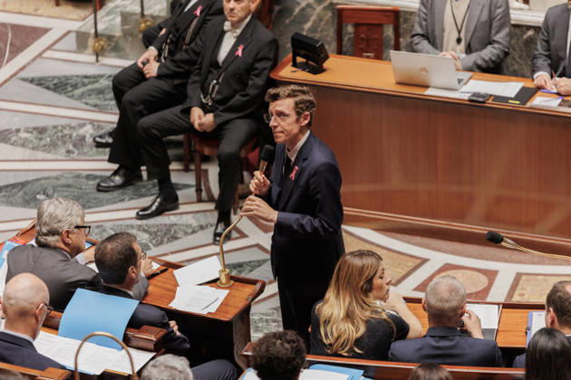 October 13, 2026: douard Geffray, the Minister of National Education during a question and answer session with the government at the National Assembly in Paris, on October 13, 2026.  - ZUMAs287 20261013_zip_s287_036 Copyright: xSadakxSouicix