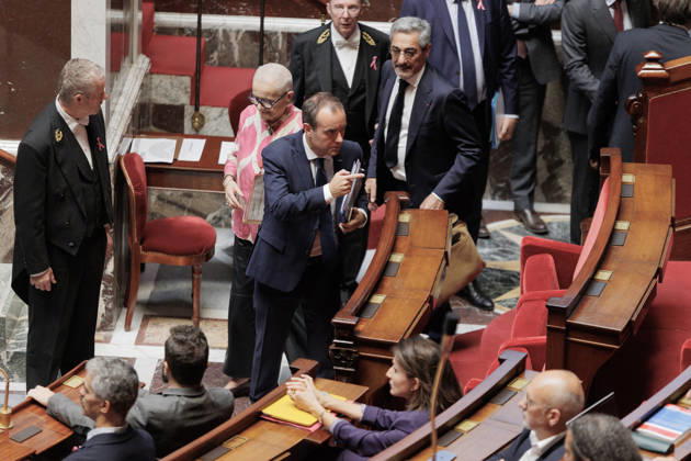 October 13, 2026: PRIME MINISTER So bastien LECORNU during a question and answer session with the government at the National Assembly in Paris, on October 13, 2026.  - ZUMAs287 20261013_zip_s287_037 Copyright: xSadakxSouicix
