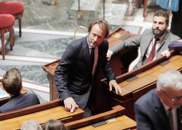 October 13, 2026: Boris Vallaud during a question and answer session with the government at the National Assembly in Paris, on October 13, 2026. - ZUMAs287 20261013_zip_s287_032 Copyright: xSadakxSouicix