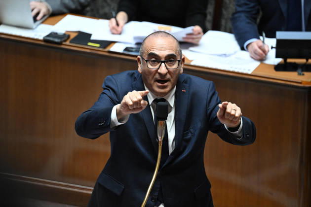 Session Of Questions To The Governement At The National Assembly - Paris French Minister of the Interior Laurent Nunez during a session of questions to the government at the National Assembly, French Parliament in Paris, France on octobre 13, 2026. Photo by Tomas Stevens ABACAPRESS.COM Paris France  Copyright: xStevensxTomas ABACAx