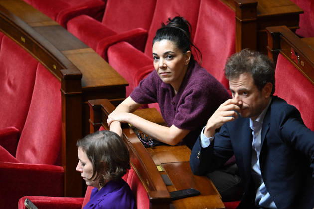 Session Of Questions To The Governement At The National Assembly - Paris French deputy Sophia Chikirou during a session of questions to the government at the National Assembly, French Parliament in Paris, France on octobre 13, 2026. Photo by Tomas Stevens ABACAPRESS.COM Paris France  Copyright: xStevensxTomas ABACAx