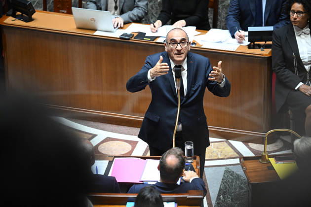 Session Of Questions To The Governement At The National Assembly - Paris French Minister of the Interior Laurent Nunez during a session of questions to the government at the National Assembly, French Parliament in Paris, France on octobre 13, 2026. Photo by Tomas Stevens ABACAPRESS.COM Paris France  Copyright: xStevensxTomas ABACAx