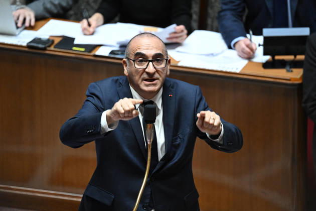 Session Of Questions To The Governement At The National Assembly - Paris French Minister of the Interior Laurent Nunez during a session of questions to the government at the National Assembly, French Parliament in Paris, France on octobre 13, 2026. Photo by Tomas Stevens ABACAPRESS.COM Paris France  Copyright: xStevensxTomas ABACAx