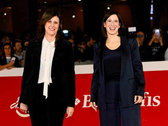 IPA89642794 - Rome, 2026 Film Festival Evening 1 Red Carpet at the Opening Ceremony. Pictured: Paola Belloni, Elly Schlein  Copyright: xMarcoxProvvisionatox xPoolxRomaxFilmxFestx2026x IPA89642794