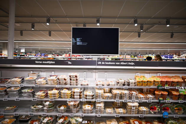 Suspected cyberattack disrupts supermarket operations across Europe ROTTERDAM, NETHERLANDS - OCTOBER 13: A major cybersecurity incident affecting supermarket chain Albert Heijn in Rotterdam, Netherlands on October 13, 2026, and other businesses disrupts operations in the Netherlands, France and other European countries. The ongoing investigation has raised concerns about a possible cyberattack, while the company warns customers of potential phishing attempts. Authorities and cybersecurity experts continue to assess the incident Mouneb Taim Anadolu Rotterdam Netherlands. Editorial use only. Please get in touch for any other usage.  Copyright: x2026xAnadoluxMounebxTaimx