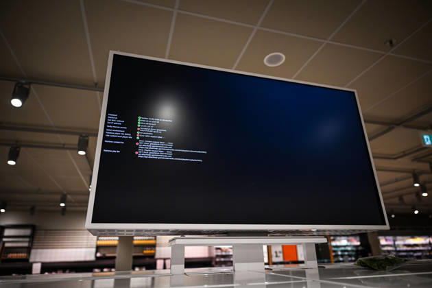 Suspected cyberattack disrupts supermarket operations across Europe ROTTERDAM, NETHERLANDS - OCTOBER 13: A major cybersecurity incident affecting supermarket chain Albert Heijn in Rotterdam, Netherlands on October 13, 2026, and other businesses disrupts operations in the Netherlands, France and other European countries. The ongoing investigation has raised concerns about a possible cyberattack, while the company warns customers of potential phishing attempts. Authorities and cybersecurity experts continue to assess the incident Mouneb Taim Anadolu Rotterdam Netherlands. Editorial use only. Please get in touch for any other usage.  Copyright: x2026xAnadoluxMounebxTaimx