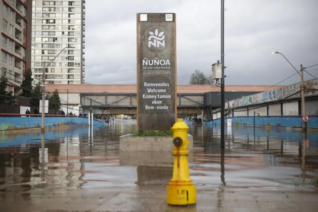 Santiago, October 13, 2026 Flooding in the Nuble subway underpass following this afternoon s thunderstorm in the Metropolitan Region Claudio Caceres Aton Chile, Santiago, Chile Aton 1199642  Copyright: CLAUDIOxCACERES ATONxCHILE