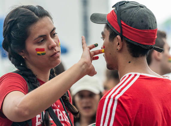 RIO DE JANEIRO, RJ - 12.10.2026: BRASIL PELA DEMOCRACIA RJ - Pro-Lula rally - Brazil for democracy, held this Monday (12) in Copacabana in Rio de Janeiro RJ. x3030983x RaphaxSilva