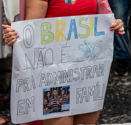 RIO DE JANEIRO, RJ - 12.10.2026: BRASIL PELA DEMOCRACIA RJ - Pro-Lula rally - Brazil for democracy, held this Monday (12) in Copacabana in Rio de Janeiro RJ. x3031010x RaphaxSilva