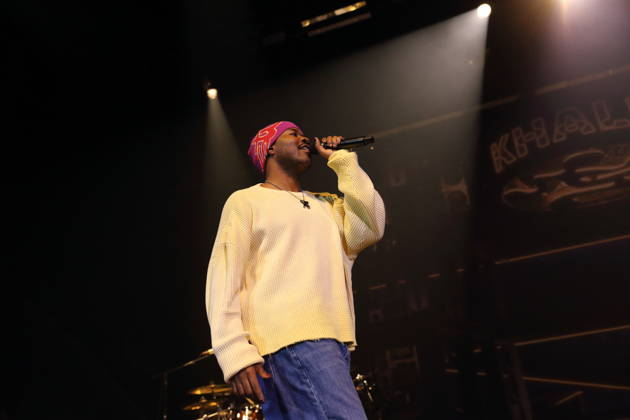 Khalid Donnel Robinson alias Khalid bei einem Konzert in der Uber Eats Music Hall in Berlin, 13. Oktober 2026. Khalid Konzert Berlin
