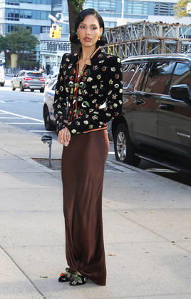 NEW YORK, NY- OCTOBER 13: Nara Smith seen at The Drew Barrymore Show on October 13, 2026 in New York City. Copyright: xRWx
