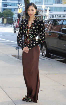 NEW YORK, NY- OCTOBER 13: Nara Smith seen at The Drew Barrymore Show on October 13, 2026 in New York City. Copyright: xRWx