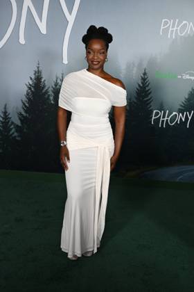 Los Angeles , CA: - OCTOBER 13: Grace Amaku at the Los Angeles premiere of Hulu s Phony at Pacific Design Center on October 13, 2026 Credit: Michael Mattes USA - ZUMAa123 20261013_zaa_a123_141 Copyright: xAdMediax