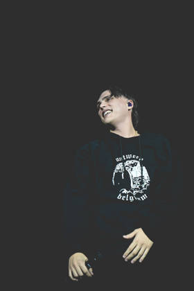 October 13, 2026, Napoli, Italy: Francesco Stasi, better known as Kid Yugi, an Italian rapper performs live at PalaPartenope during his live tour 2026. Napoli Italy - ZUMAs197 20261013_aaa_s197_658 Copyright: xPaolaxVisonex