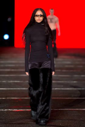 SãO PAULO, SP - 13.10.2026: SPFW N61 - The FORCA Studio fashion show took place this Wednesday (13), at Praça Charles Miller, during SPFW N61 in São Paulo, SP. In the photo, the Forca X collection, designed by creative directors Vivian Rivaben and Silvio De Marchi. x3031385x  VincentxBosson